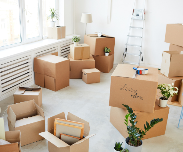 Declutter before you pack